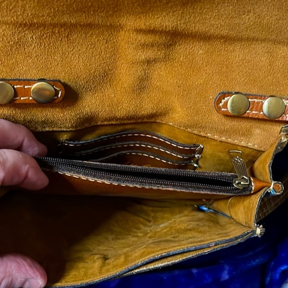 PATRICIA NASH colorful leather crossbody. EUC - Picture 5 of 17